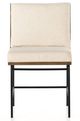 Four Hands Crete Savile Flax Dining Chair-1
