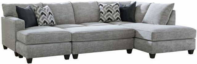 Peak Living 2-Piece Galactic Light Gray Sectional-2