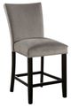 Furniture of America® Kian 2-Piece Black/Gray Counter Side Chair Set-0