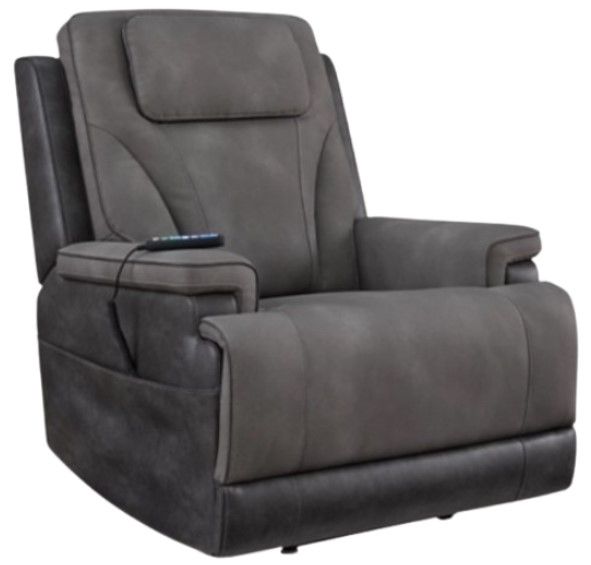 Signature Design by Ashley® Serenity Zone Slate Power Recliner Lift Chair-0