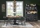 Legacy Classic Vintage Market Kettle Black Spindle Back Dining Arm Chair-2