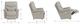 La-Z-Boy® James Oyster Power Wall Recliner with Headrest and Lumbar-2