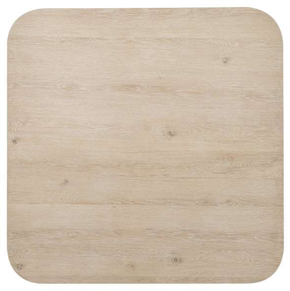 Classic Home Vander Cream Washed Square Dining Table-2