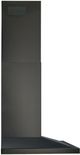Broan® BWS1 Series 30" Black Stainless Steel Wall Mounted Range Hood-2