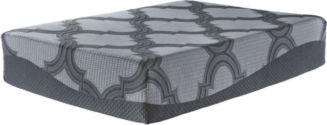 Sierra Sleep® by Ashley® 2-Piece 14" Hybrid and Good Adjustable Base Queen Mattress Set-1