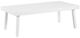 Linon Alora White Aluminum Outdoor Coffee Table-0