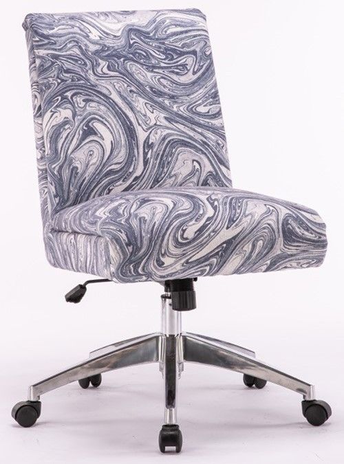 Parker House® Marble Blue Desk Chair-0