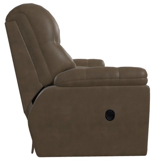 La-Z-Boy® Morrison Mink Manual Reclining Loveseat with Console-2