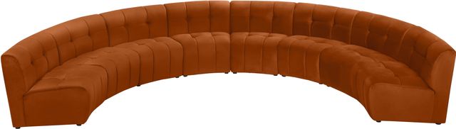 Meridian Furniture Limitless 8-Piece Cognac Modular Sectional-2