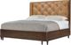 Hooker® Furniture Archives Classic Walnut/Dark Blond Queen Panel Bed-3