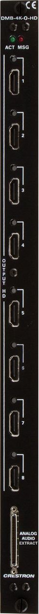 Crestron® 8-Channel 4K HDMI® Output Blade-0