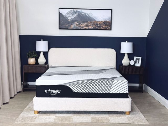 Dreamstar Bedding Foam Collection Midnight 13" Copper Foam Firm Smooth Top Double Mattress-1