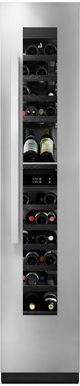 Jennair® NOIR™ 18" Stainless Steel Wine Column Panel Right Swing-0