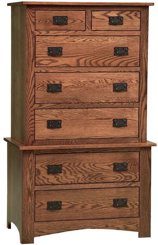 Country Classic Collection Customizable Mission Chest on Chest-0