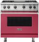 Viking® 5 Series 36" Valentine Pro Style Natural Gas Range-0