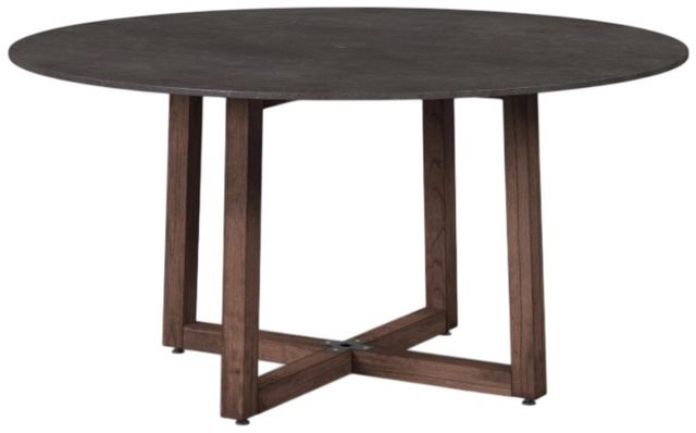Flexsteel® Outdoor Nova Dark Brown Large Round Dining Table