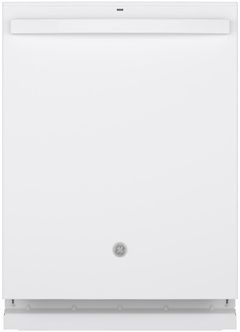 GE® 24" White Built In Dishwasher