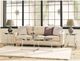 Elements International Lucinda Glass Top Coffee Table with Clear Base-3