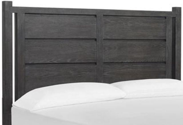 Magnussen Home® Plum Creek Ravenwood Black Queen Panel Headboard-0