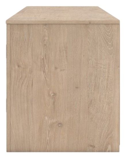 Signature Design by Ashley® Cayboni Tan 71" TV Stand with Electric Fireplace-2