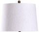 Stylecraft Yarrow Bronze/White Table Lamp-2
