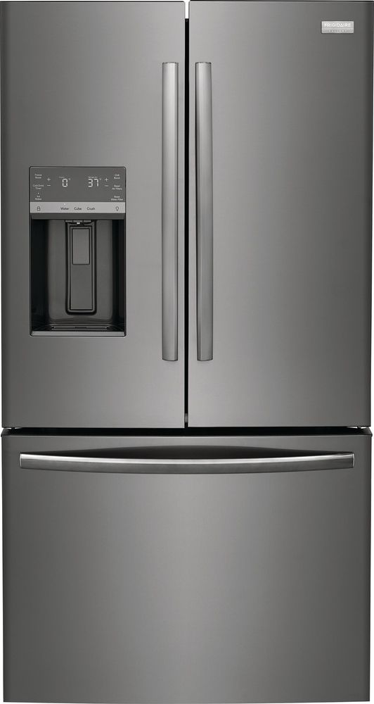 Frigidaire Gallery® 36" 27.8 Cu. Ft. Smudge-Proof® Black Stainless Steel French Door Refrigerator-0