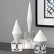 Uttermost® Alize 3-Piece White Sculpture Set-1