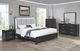 New Classic® Home Furnishings Odessa Charcoal King Upholstered Panel Bed-1