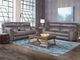 Catnapper® Atlas Charcoal Reclining Sofa-1