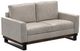 International Furniture Direct Blackburn Ivory Upholstered Loveseat-0