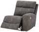Signature Design by Ashley® Next-Gen DuraPella 4-Piece Slate Power Reclining L-Shape Sectional-4