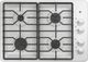 GE® 30" White Built-In Gas Cooktop with Dishwasher-Safe Grates-0