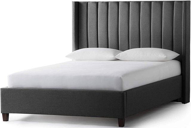 Malouf® Blackwell Charcoal Full Designer Bed-3