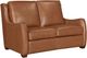 Parker House® Channing Renaissance Cinnamon Leather Stationary Loveseat-0