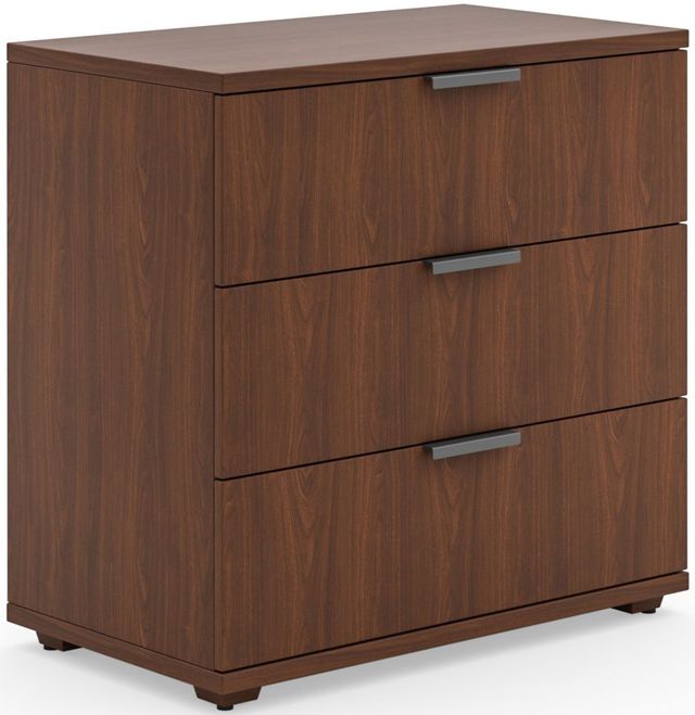 homestyles® Merge Brown Queen Bed, Two Nightstands and Chest-2