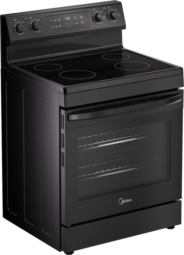 Midea® 30" Black Freestanding Electric Range -4