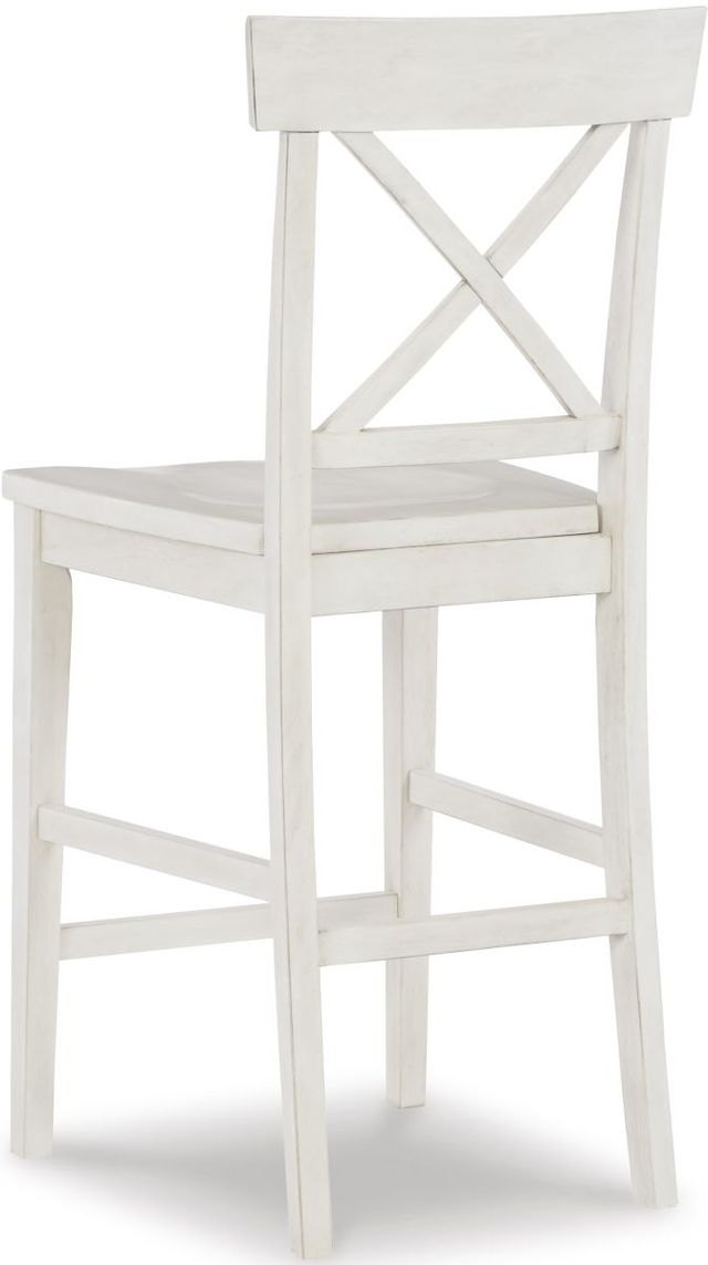 Signature Design by Ashley® Stuven 5-Piece White Counter Height Dining Set-3