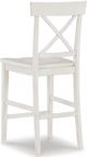 Signature Design by Ashley® Stuven 5-Piece White Counter Height Dining Set-3