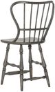Hooker® Furniture Ciao Bella Speckled Gray Spindle Back Counter Stool-2
