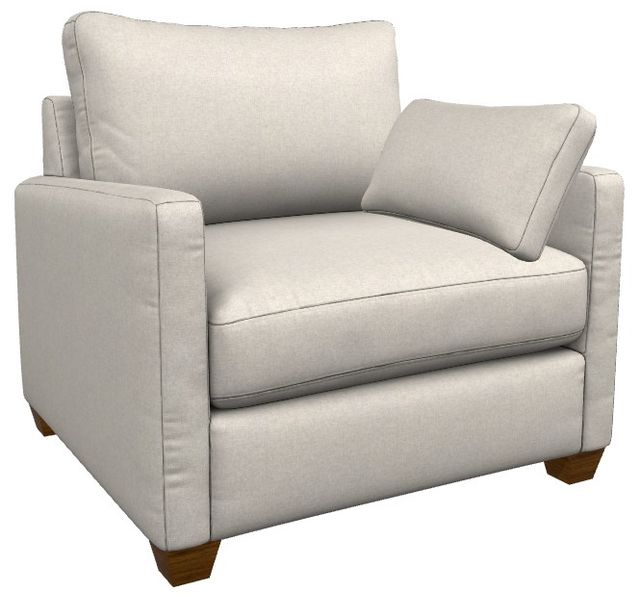 La-Z-Boy® Wilmette Dove Chair and a Half-0