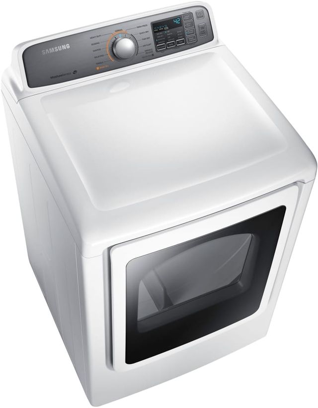 Samsung 7.4 Cu. Ft. White Front Load Gas Dryer-2