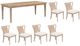 Liberty Furniture Sheridan Pointe 7-Piece Natural/Vintage Natural Optional Rectangular Dining Table Set-0