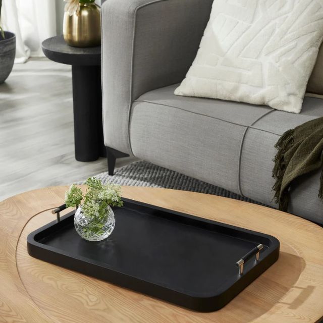 Renwil® Hudson Black Tray-1