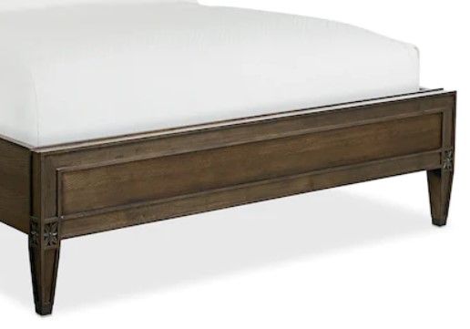 Bassett® Furniture Charlotte Tavern King Upholstered Bed with Low Footboard-3