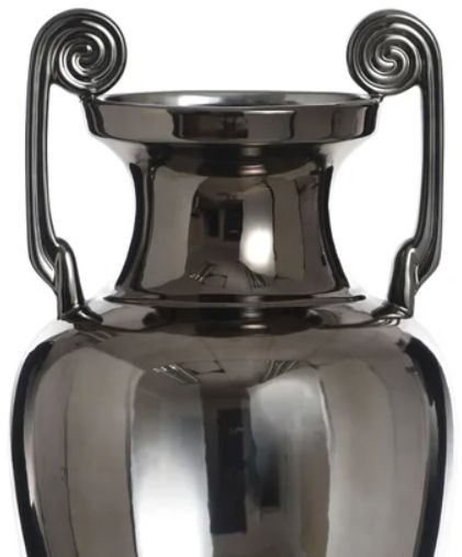 Stylecraft Dann Foley Lifestyle Metallic Black 10" Vase-1
