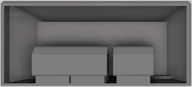 Vent-A-Hood® Premier Magic Lung® 66" Gunsmoke Wall Mounted Range Hood-3