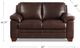 Hydeline® Magnum Chestnut Brown Loveseat-1