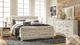 Signature Design by Ashley® Bellaby Whitewash King Storage Platform Bed-3