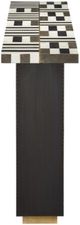 Currey & Company Gentry Black and White Console Table-2