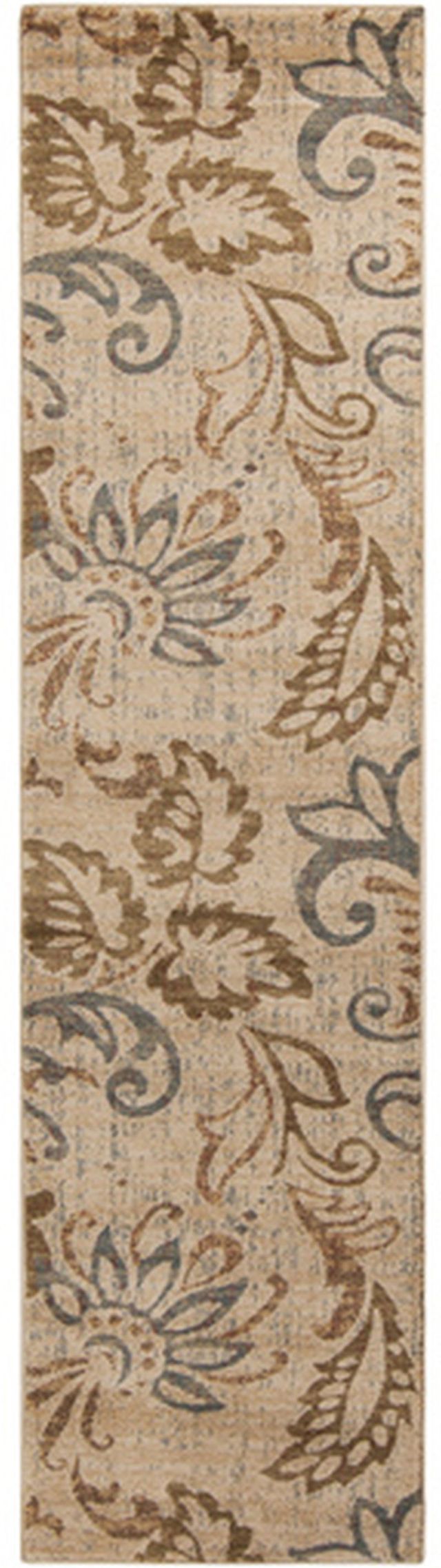 Surya Riley Tan 2'x7' Runner Rug-0